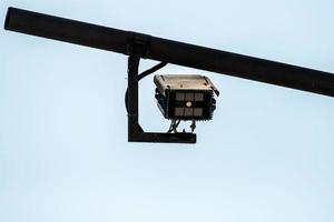 cámaras de vigilancia dentro de la ciudad foto