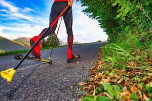 Roller skate. Skiroll photo