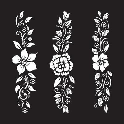 Laser Cut Flower Vector Art, Icons, and Graphics for Free Download