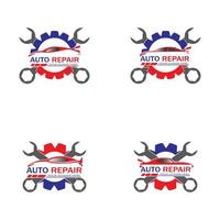 Auto Repairing Logo Vector. Automotive  Logo template vector