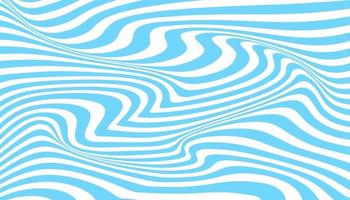 Distorted ink stripes optical illusion background vector