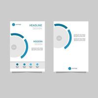 cover design template perfect for annual report, flyer and other vector