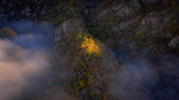 Aerial photo of Kresna gorge