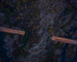 Aerial photo of Kresna gorge