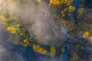 Aerial photo of Kresna gorge