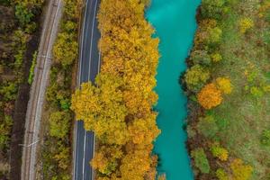 Aerial photo of Kresna gorge