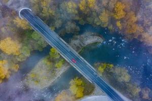 Aerial photo of Kresna gorge