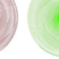 Colored abstract hypnotic background. vector
