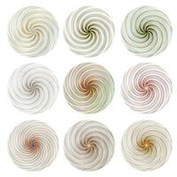 Colored abstract hypnotic background. vector