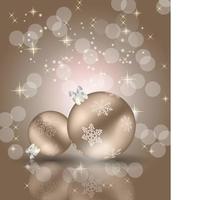 Abstract beauty Christmas and New Year background. vector