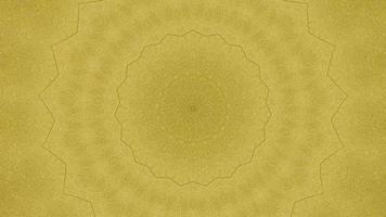 Gold Yellow Star Accent Kaleidoscope Background video