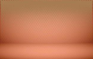 Brown studio empty room background vector