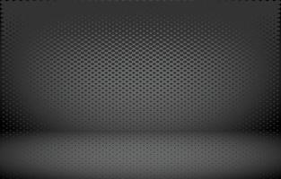 Black studio empty room background vector