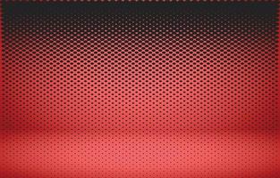 Red studio empty room background vector