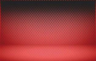 Red studio empty room background vector