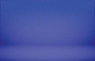 Blue studio empty room background vector