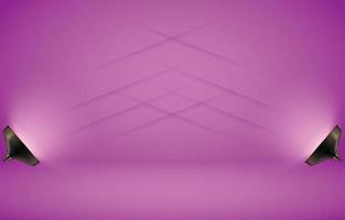 Pink studio empty room background vector