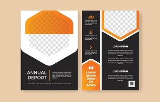 Multipurpose Corporate Annual Report vector