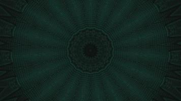 Textured Dark Green Pinwheel Kaleidoscopic Element video