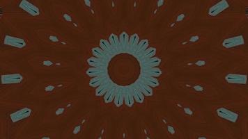 Brown Rusted Red with Pale Grey Kaleidoscopic Element video