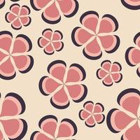 flower pattern background seamless vector