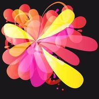 Abstract vector colorful background