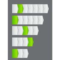 concept of  business process improvements chart. Vector illustration