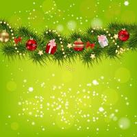 Abstract beauty Christmas and New Year background. vector