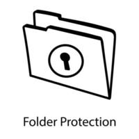 Data Folder Protection vector