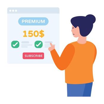 Subscription Model and plan vector