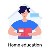 Home Education and Schooling vector