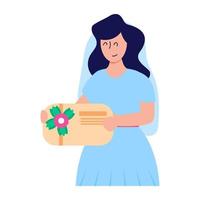 Bride and Avatar vector