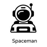 Spaceman and Cosmonaut vector