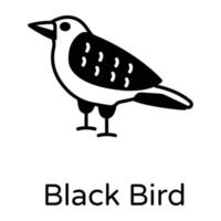 Blackbird and Specie vector