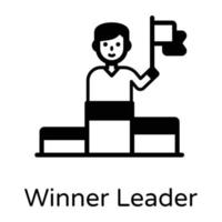 Winner Leader and Success vector