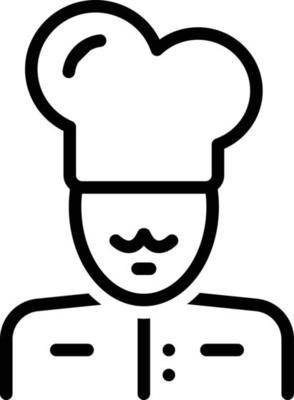 Line icon for masterchief
