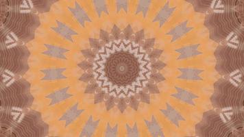 Varied Rusty Orange Kaleidoscopic Element video