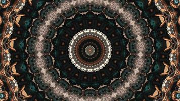 paisley erdfarbenes kaleidoskopisches Element video