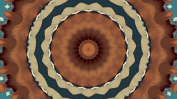 Pinwheeled Copper with Green - Brown Earthen Kaleidoscopic Element video