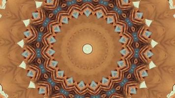 Autumn Brown - Yellow Kaleidoscopic Element video