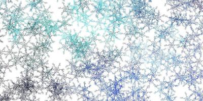 Light BLUE vector background with wry lines.
