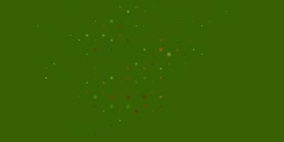 Light Green, Yellow vector background with bent lines.