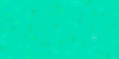 Light Green vector backdrop with curves.