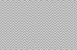 Black and white zigzag chevron pattern. Modern vintage background. vector
