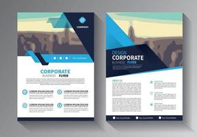 poster flyer pamphlet brochure cover layout annual report vector