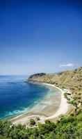 Tropical paradise Cristo Rei beach near Dili in East Timor Asia photo