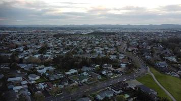 Aerial view of Hamilton, New Zealand photo