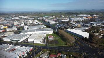 Aerial view of Hamilton, New Zealand photo