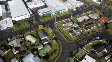 Aerial view of Hamilton, New Zealand photo