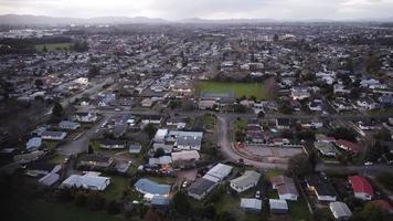 Aerial view of Hamilton, New Zealand photo